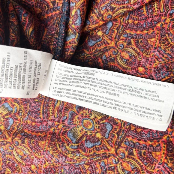 Abercrombie & Fitch Red  Skater Mini Dress Fit-n-Flare
Floral Boho Dress - Picture 10 of 15